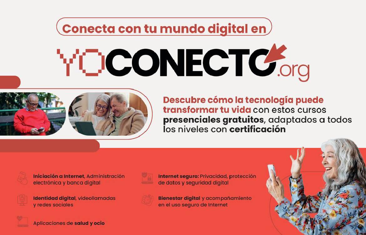 Rincón de la Victoria acogerá talleres gratuitos de Tecnología a favor de la Salud y Bienestar para más de un centenar de mayores a partir del 4 de marzo