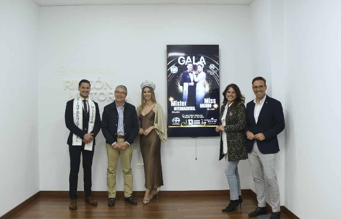 Rincón de la Victoria acogerá por segundo año consecutivo la gala final de candidatos a Míster Internacional Málaga y Miss Mundo Málaga