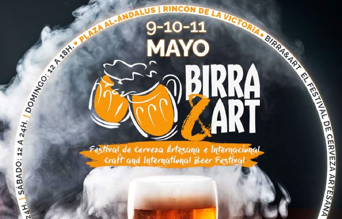 Rincón de la Victoria celebrará el Festival de la Cerveza Artesana ‘Birra&Art’ con 65 tipos de cervezas diferentes