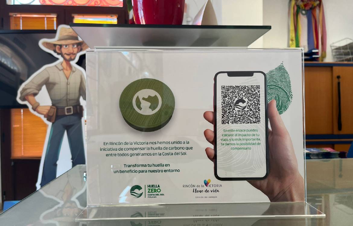 Rincón de la Victoria ofrece al visitante la posibilidad de medir y compensar su huella ambiental