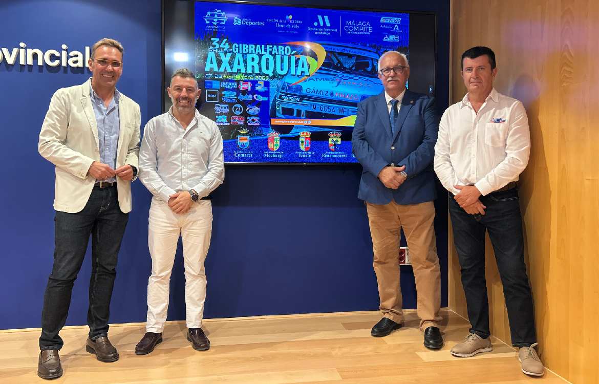 Rincón de la Victoria, salida y meta del 34º Rallye Gibralfaro-Axarquía