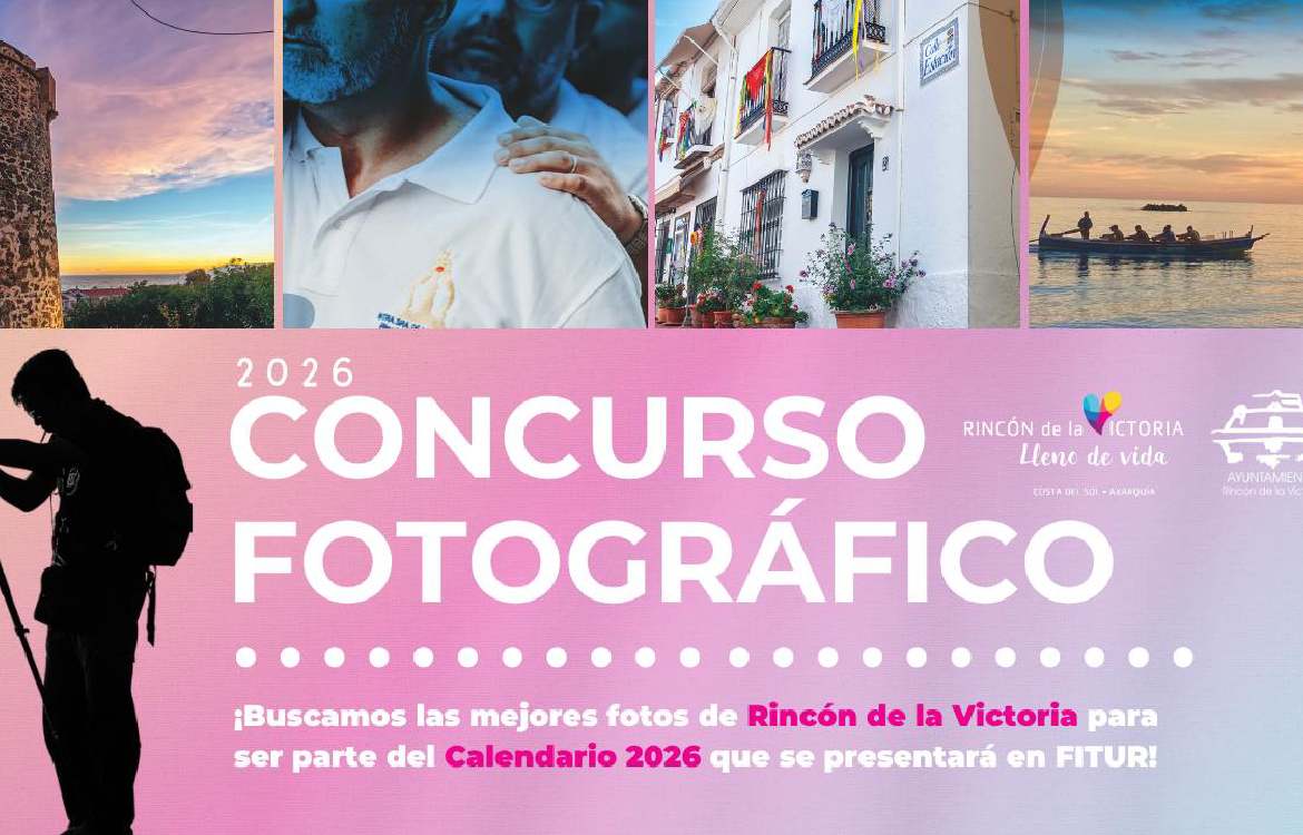 Rincón de la Victoria convoca el VII Concurso de Fotografía «Turismo en Rincón» del que saldrá el calendario turístico para 2026