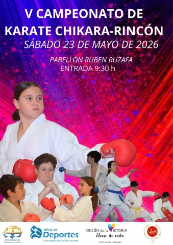 El pabellón Rubén Ruzafa acogerá el V Campeonato de Karate Chikara-Rincón el próximo 23 de mayo